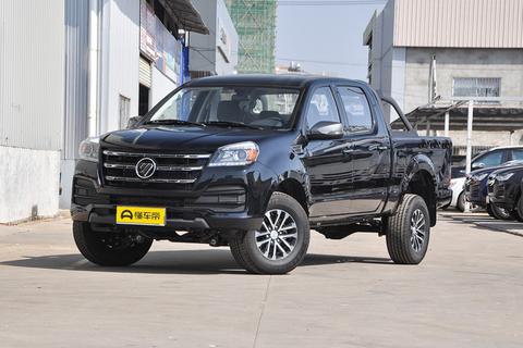 福田征服者PLUS 2023款 改款 2.0T手动柴油四驱高货台豪华型标厢4F20TC驻车制动类型_车轮/制动图