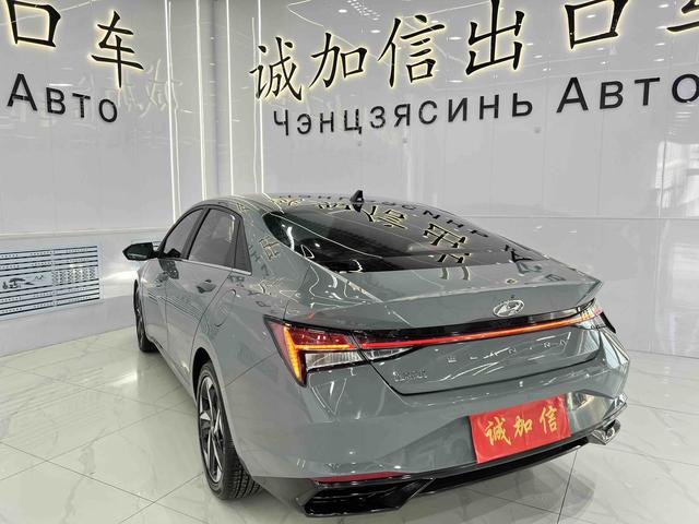 Hyundai Elantra 2023 Темно-серый из Китая, фото 4