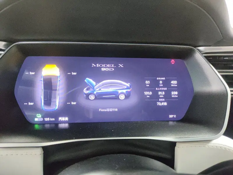 Tesla Model X 90 D — фото 7